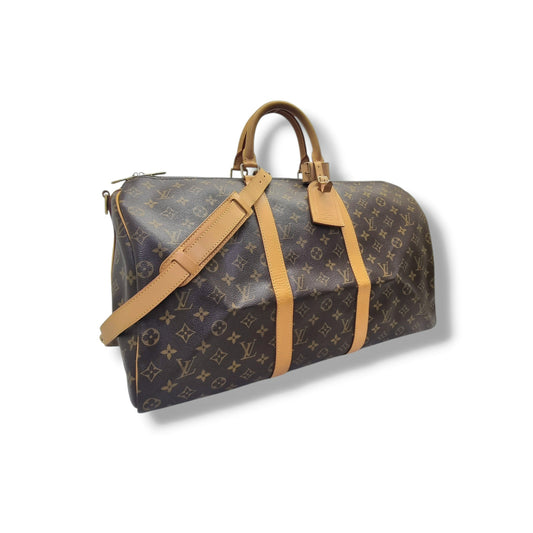 Louis Vuitton Keepall 50B Monogram Ghw