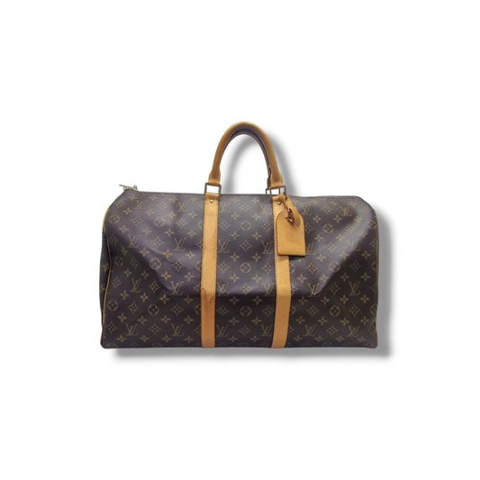 Louis Vuitton Keepall 50 Monogram Ghw