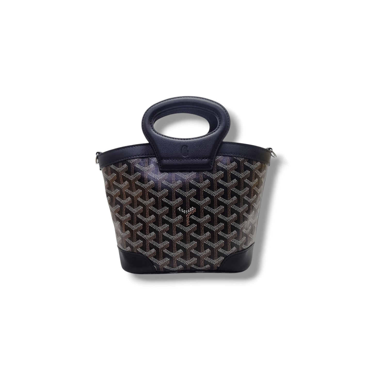 Goyard Beluga Mini Goyardine Canvas Palladium Hardware (Green)