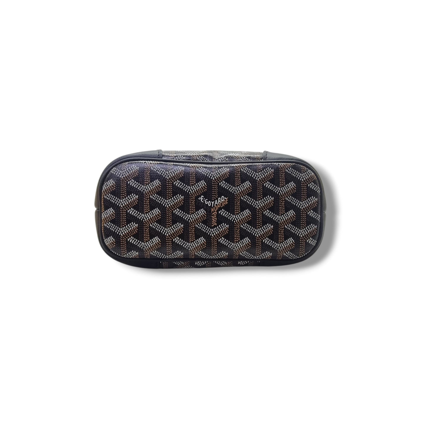 Goyard Beluga Mini Goyardine Canvas Palladium Hardware (Green)