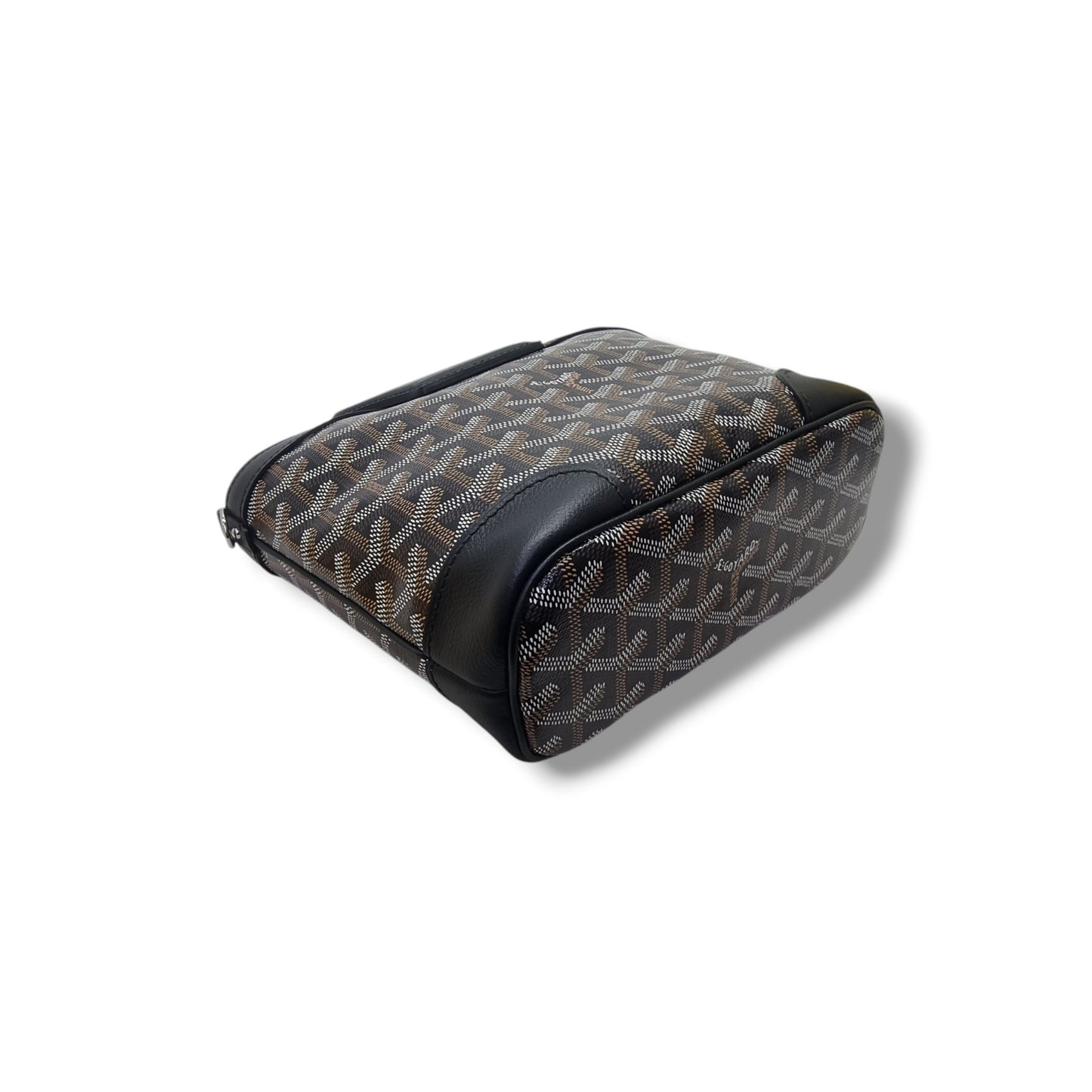 Goyard Beluga Mini Goyardine Canvas Palladium Hardware (Green)