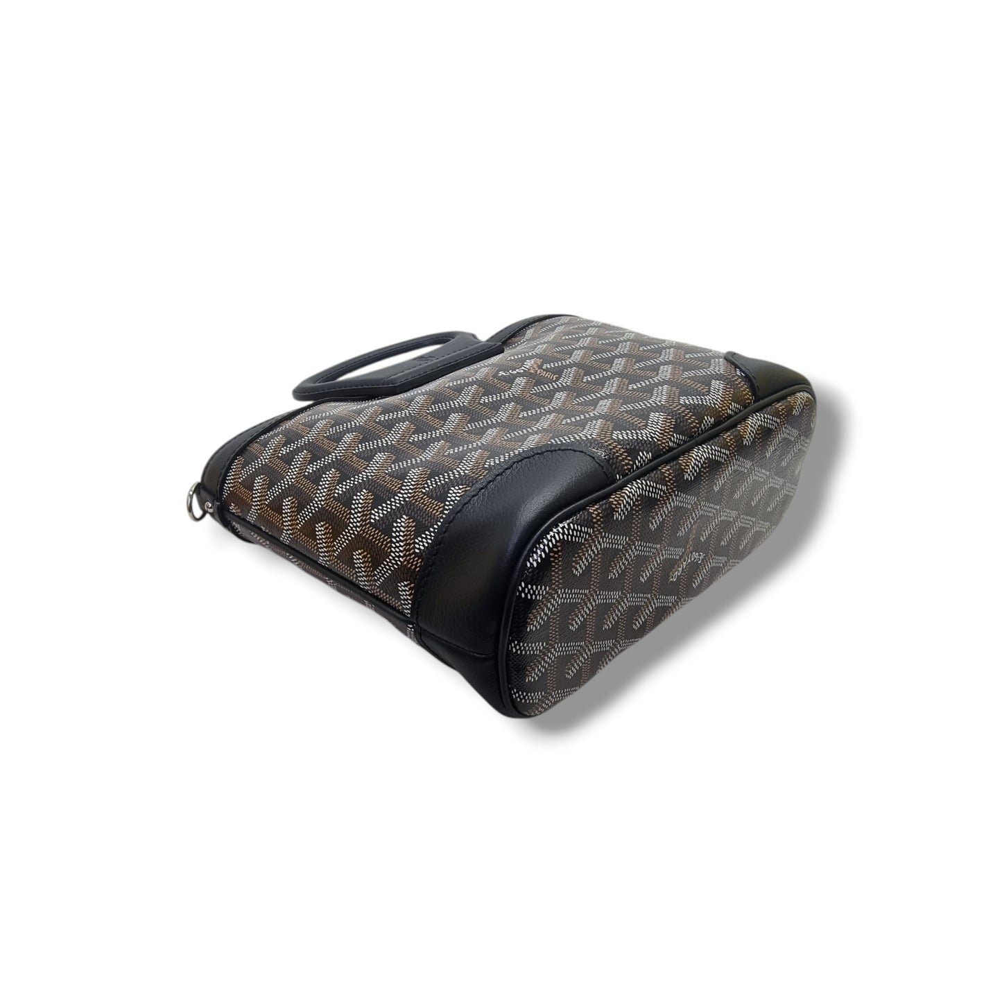 Goyard Beluga Mini Goyardine Canvas Palladium Hardware (Green)