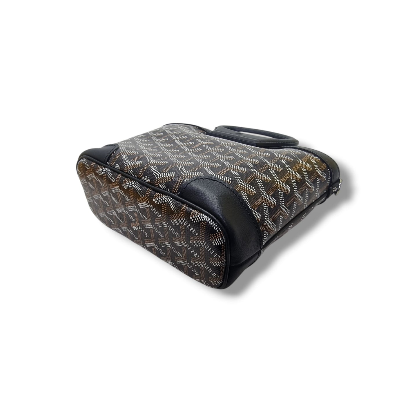 Goyard Beluga Mini Goyardine Canvas Palladium Hardware (Green)