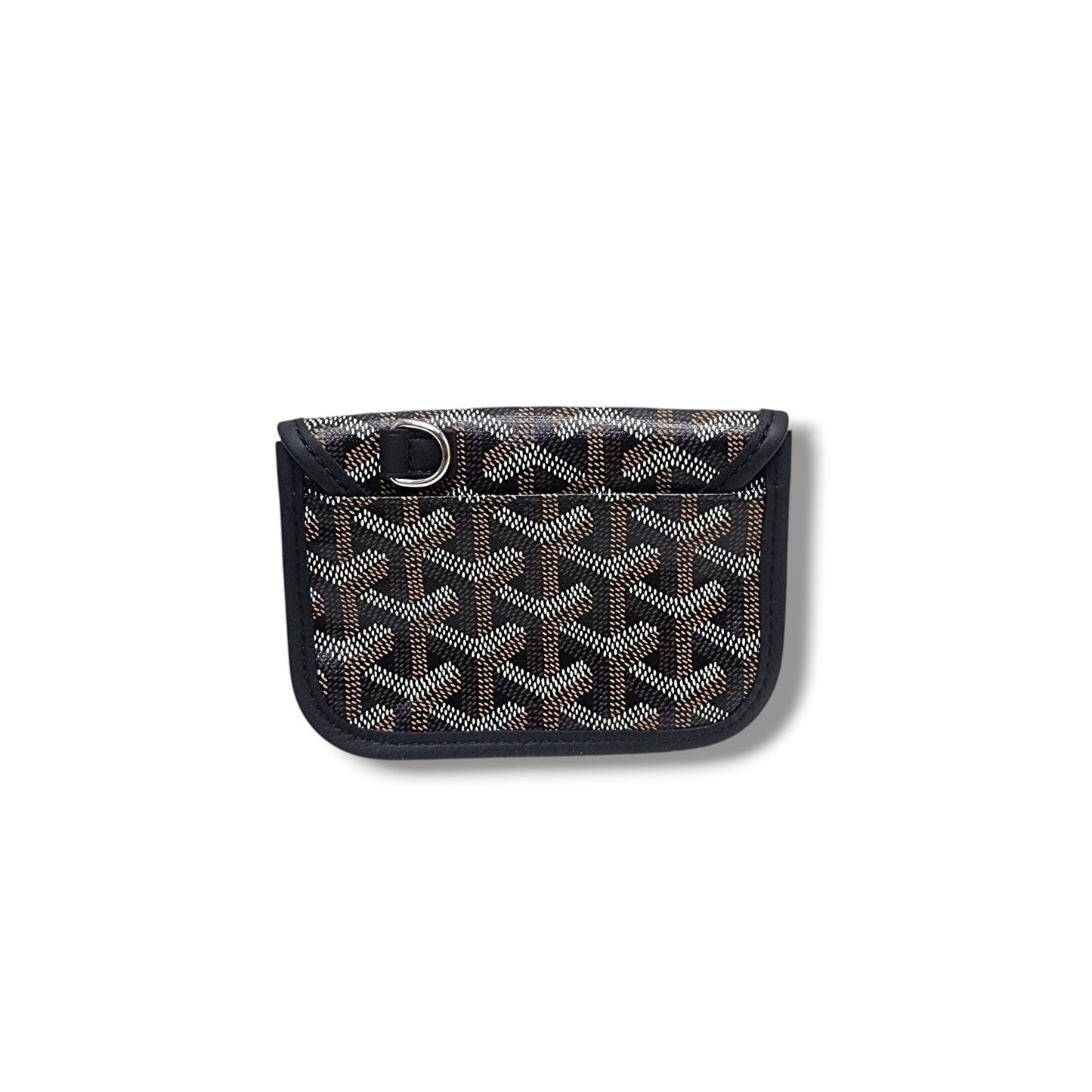 Goyard Anjou Mini Goyardine Canvas (Black/Tan)