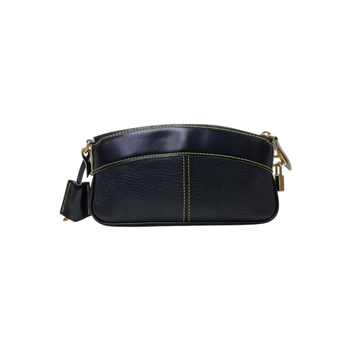 Louis Vuitton Suhali Leather Clutch Ghw (Black)