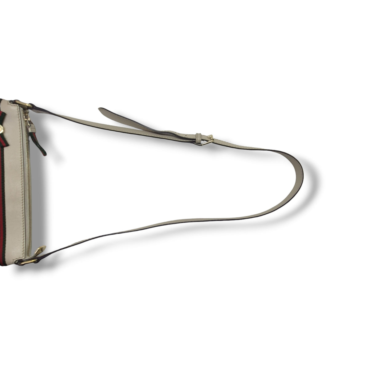 Gucci GG Canvas Web Sherry Line Crossbody Ghw (Beige)