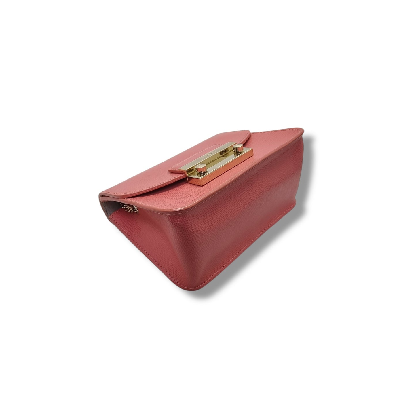 Furla Julia Mini Leather Crossbody Ghw (Pink)