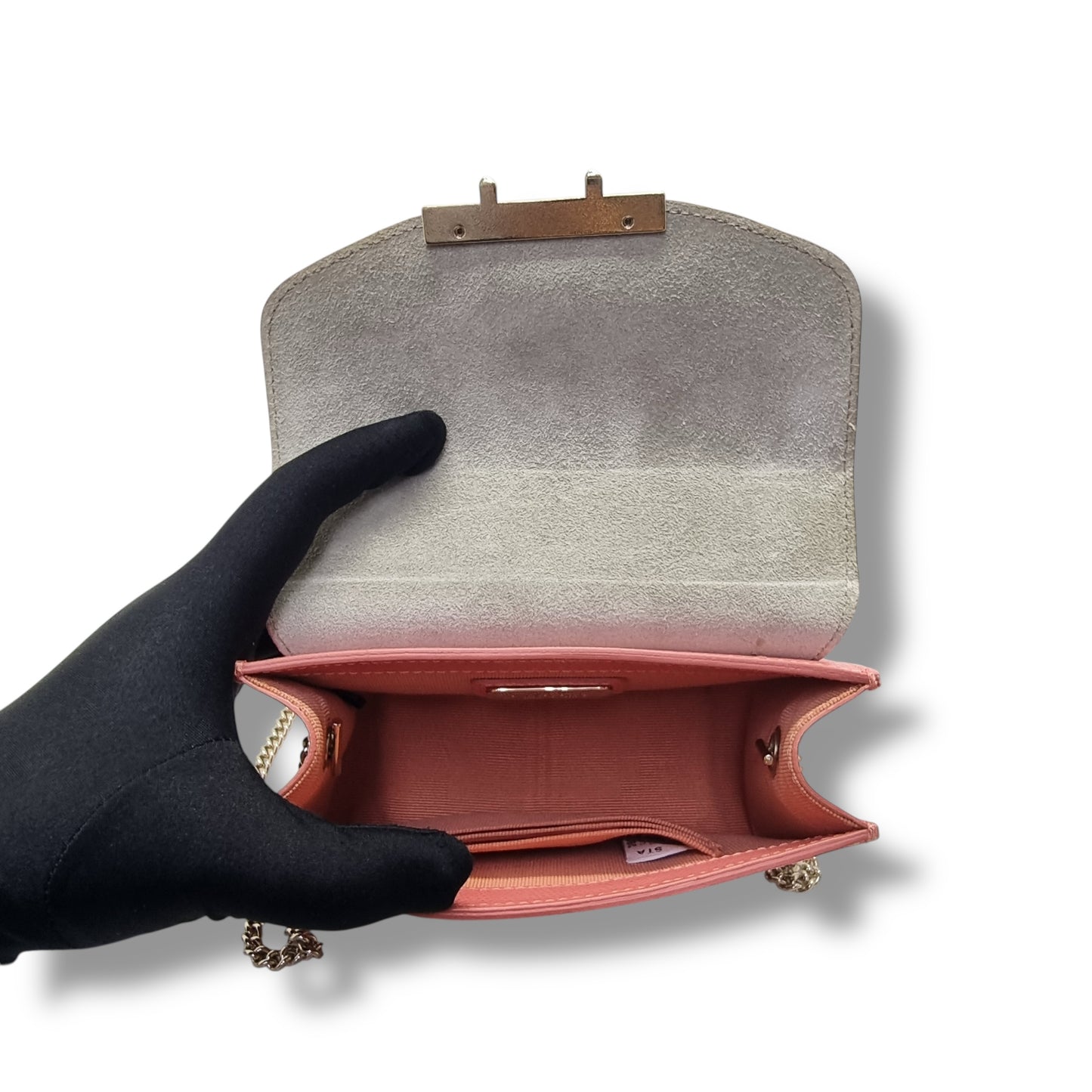 Furla Julia Mini Leather Crossbody Ghw (Pink)