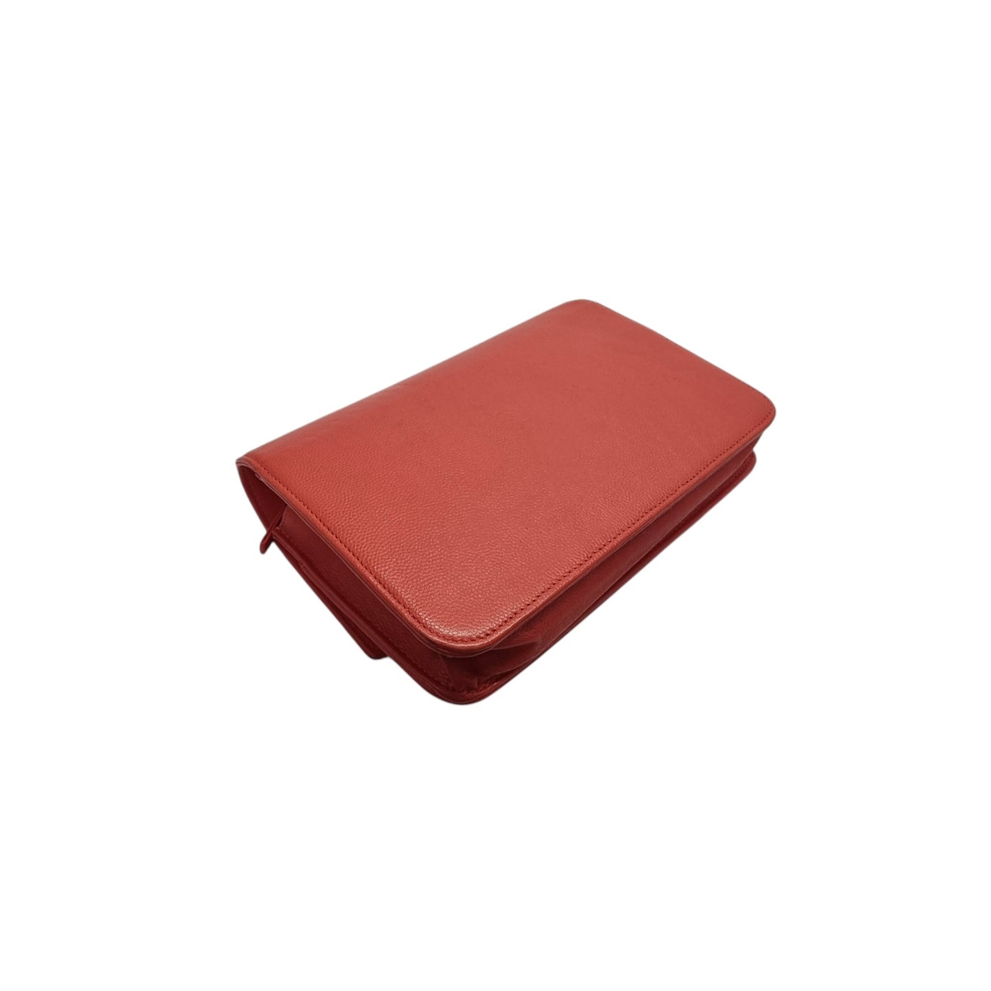 Chanel Wallet On Chain Classic Timeless Leather Shw (Red)