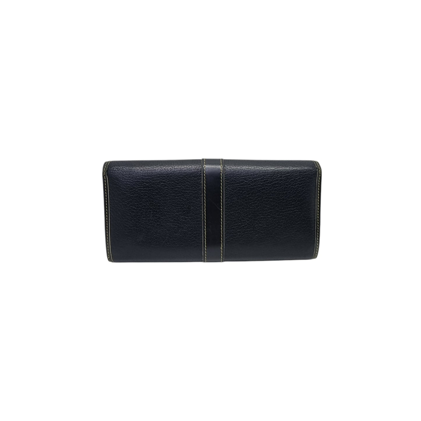 Louis Vuitton Suhali Le Favori Leather Wallet Ghw (Black)