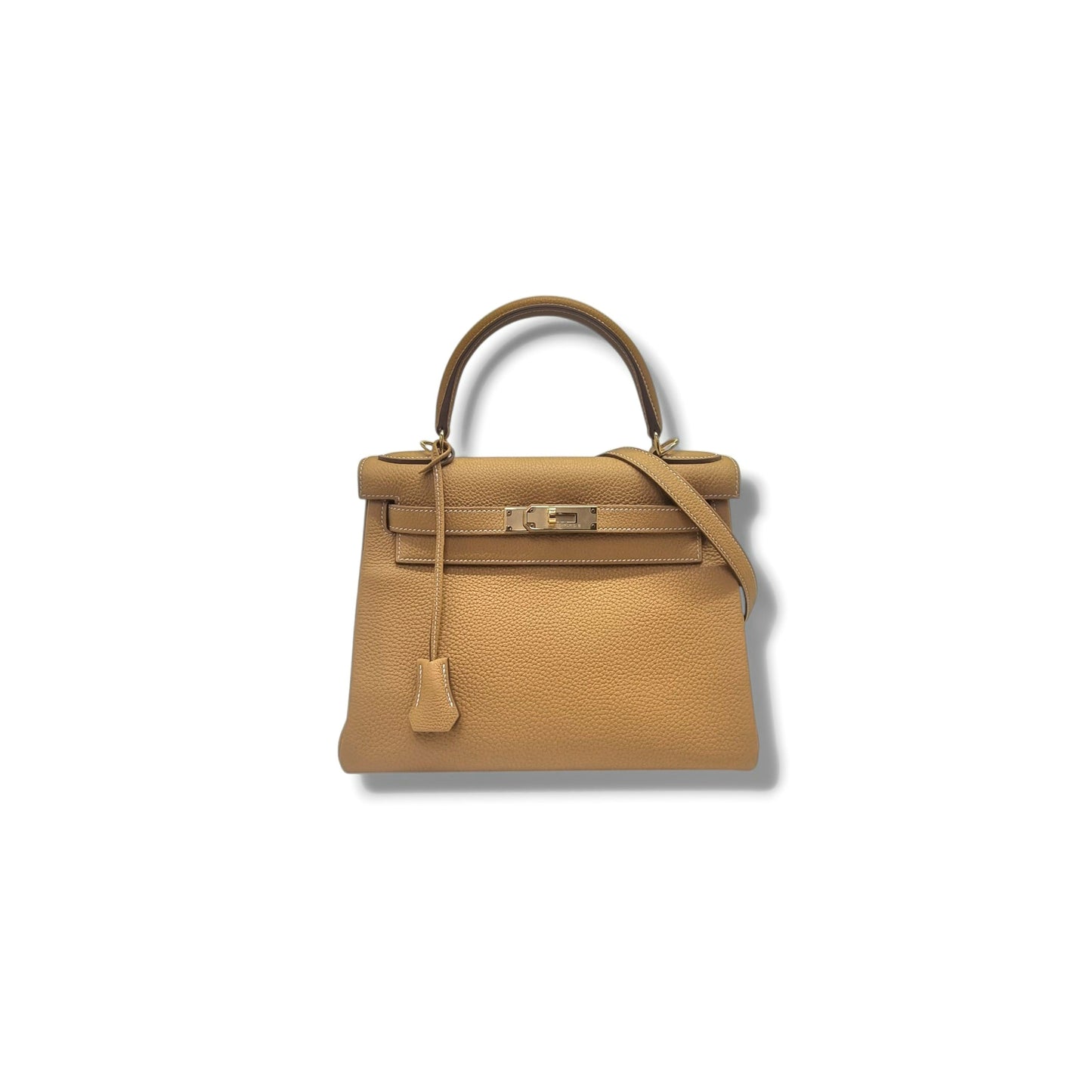 Hermes Kelly 28 Togo Ghw (Biscuit)
