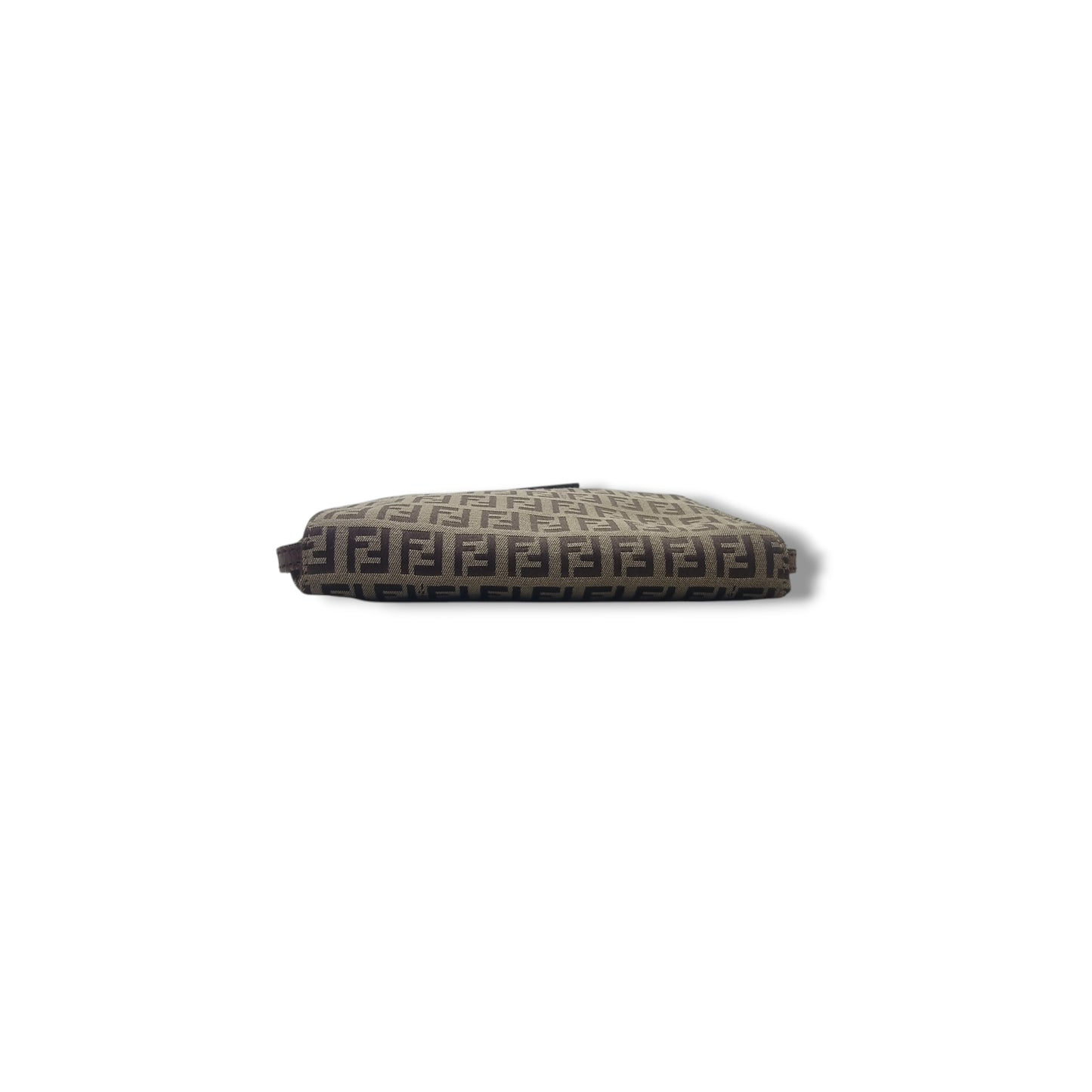 Fendi Zucchino Canvas Crossbody Ghw (Brown)