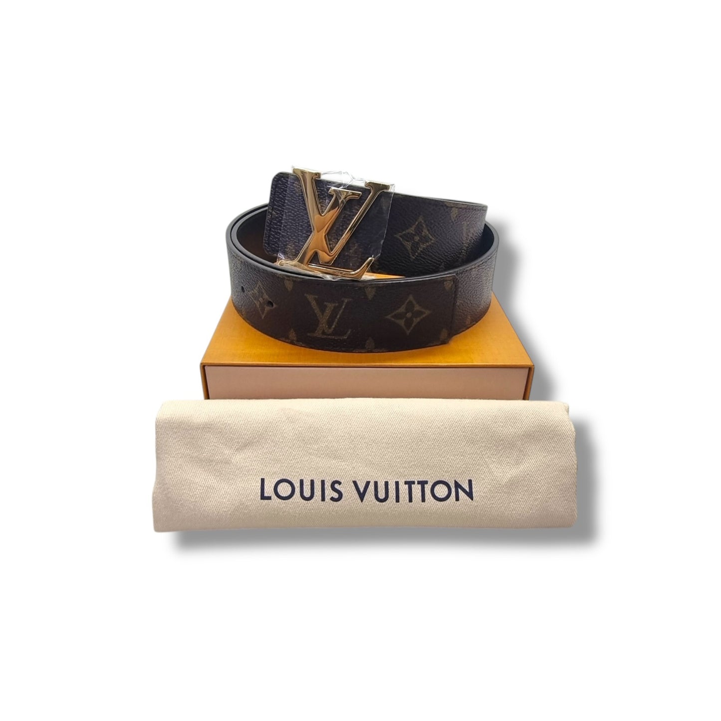 Louis Vuitton Belt Initiales Reversible Monogram Ghw