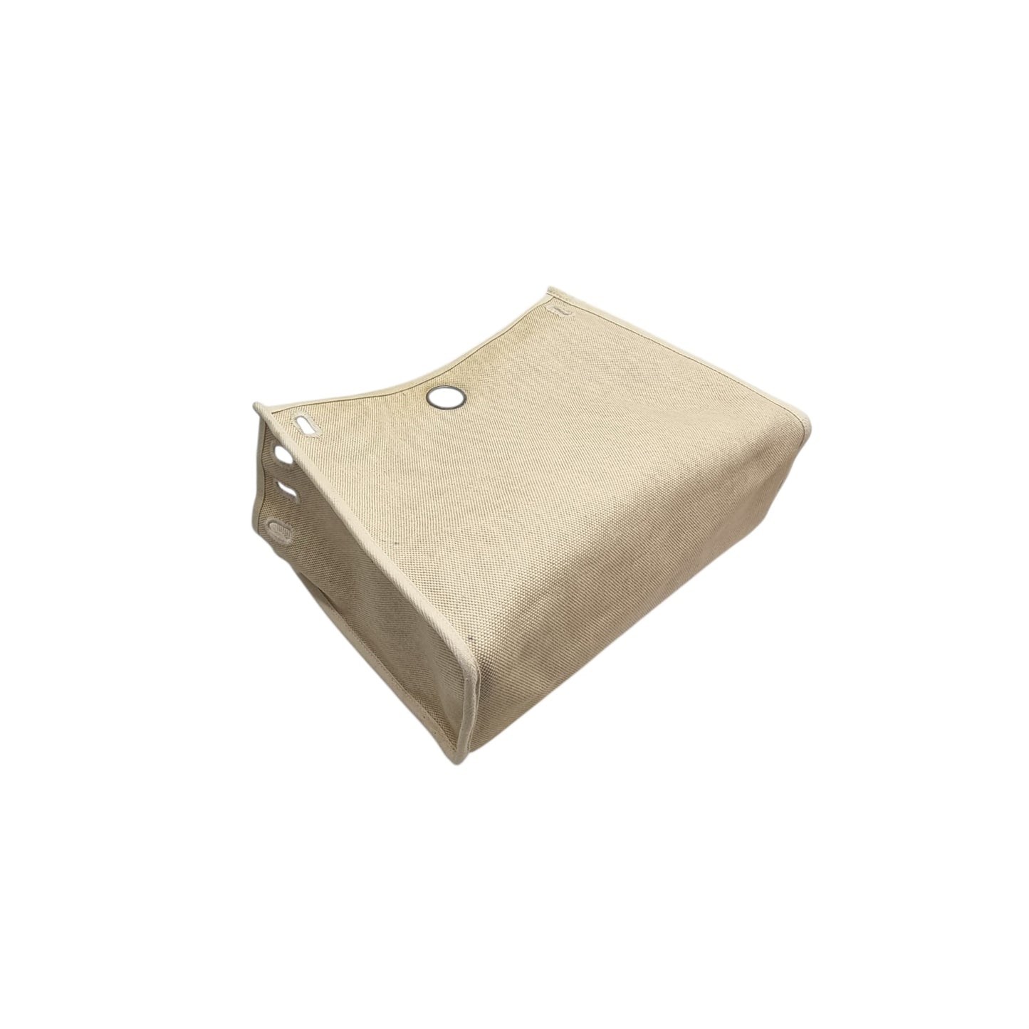 Hermes Herbag Pm 31 (2 in 1) Palladium Plated Hw (Dark Blue/Beige)