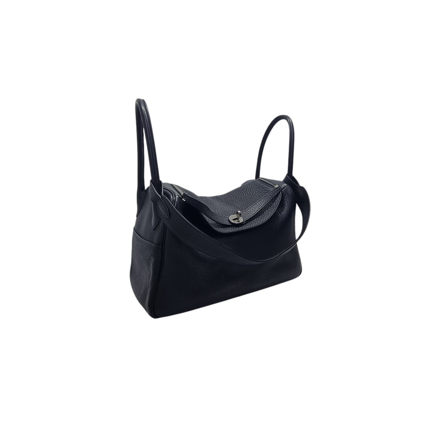 Hermes Lindy 30 Clemence Shw (Black)