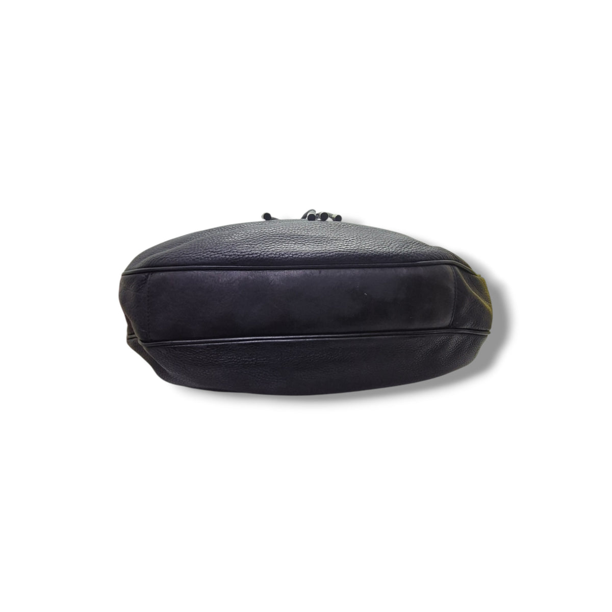 Burberry Prorsum Large Warrior Leather Hobo Bag (Black)