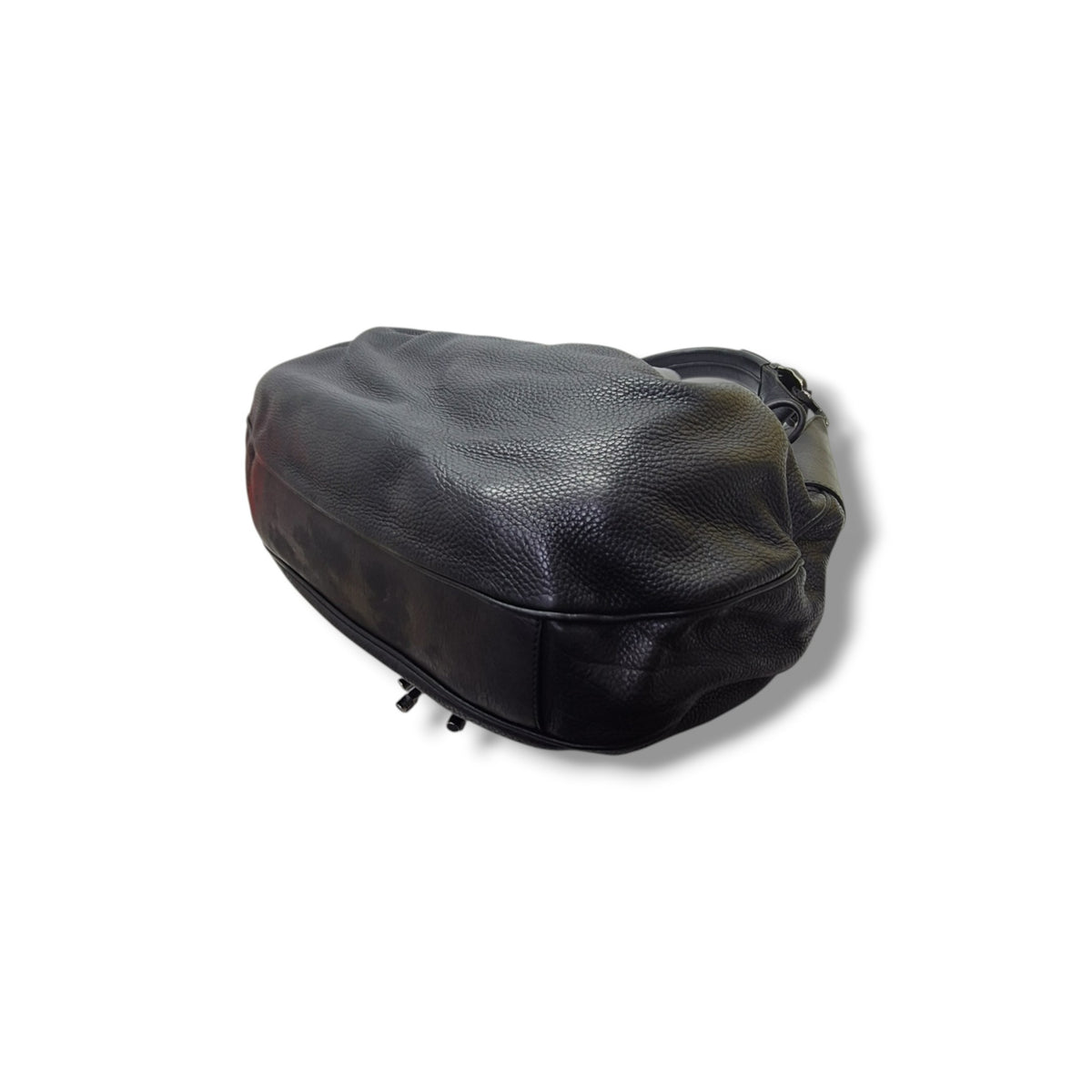 Burberry Prorsum Large Warrior Leather Hobo Bag (Black)
