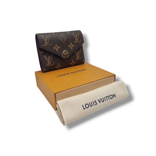 Louis Vuitton Victorine Wallet Monogram Fuchsia Ghw