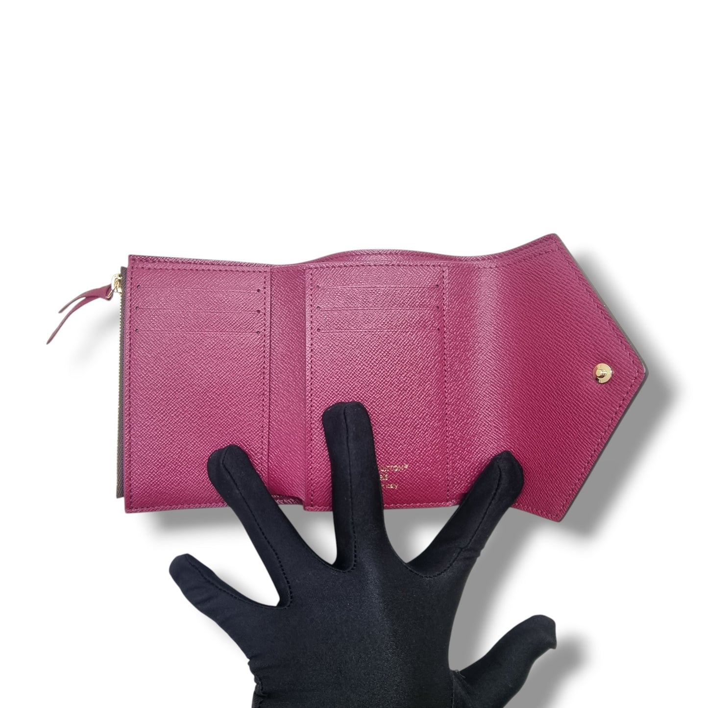 Louis Vuitton Victorine Wallet Monogram Fuchsia Ghw