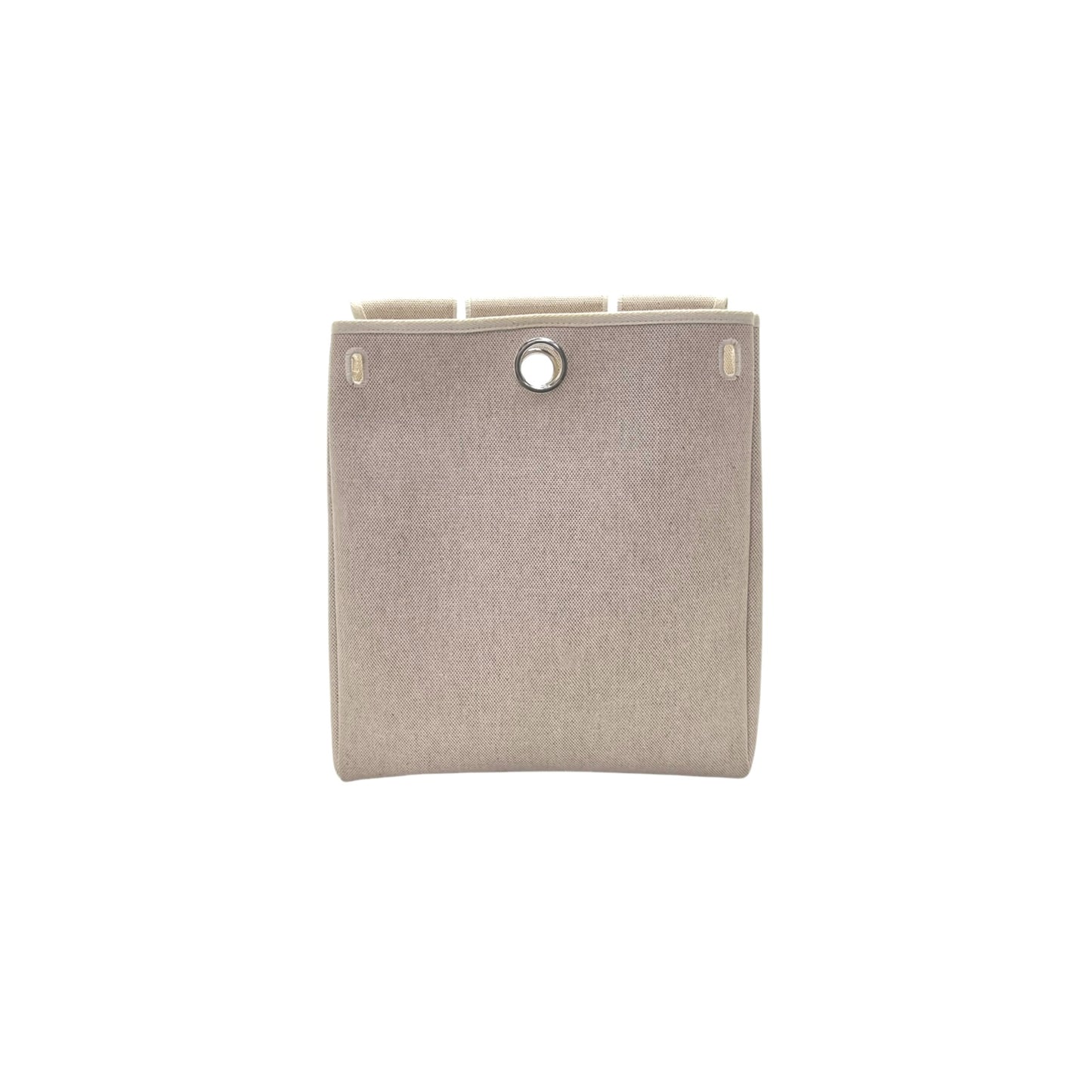 Hermes Herbag 2 IN 1 Canvas Backpack Phw (Beige/Black)