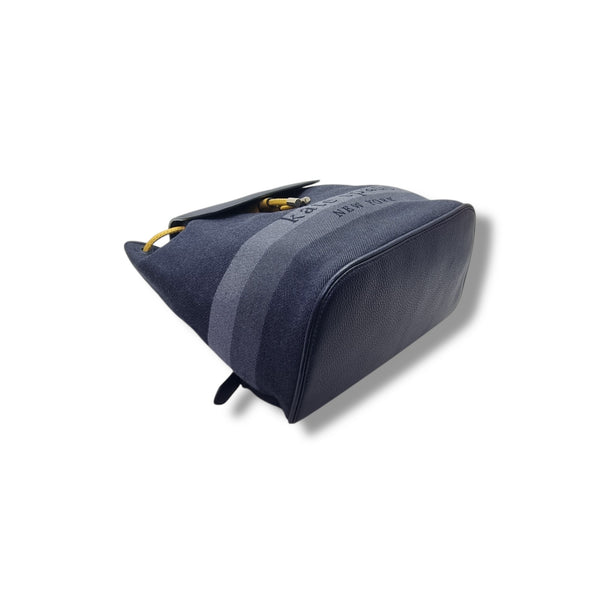 Kate Spade Sinch Denim Leather Backpack Medium Shw (Blue)