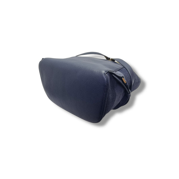 Kate Spade Sinch Denim Leather Backpack Medium Shw (Blue)