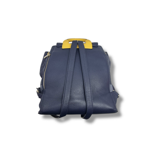 Kate Spade Sinch Denim Leather Backpack Medium Shw (Blue)
