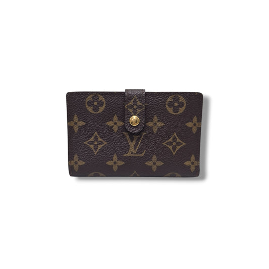 Louis Vuitton French Compact Wallet Monogram Ghw