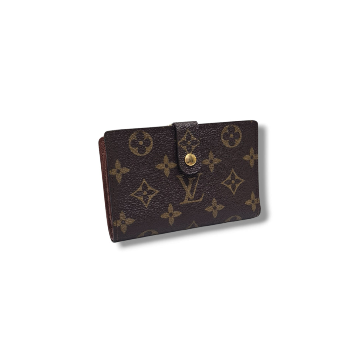 Louis Vuitton French Compact Wallet Monogram Ghw
