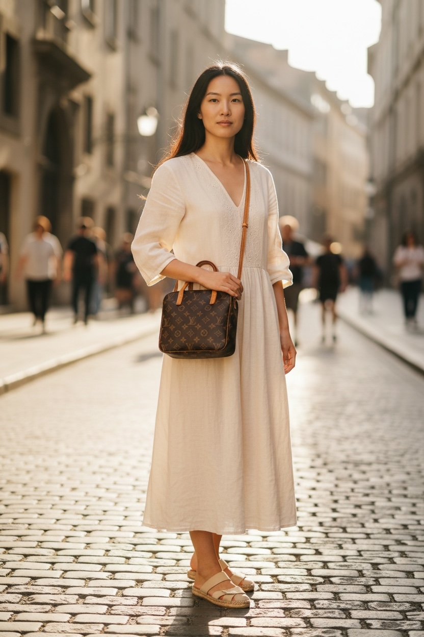 Louis Vuitton Spontini Monogram Ghw