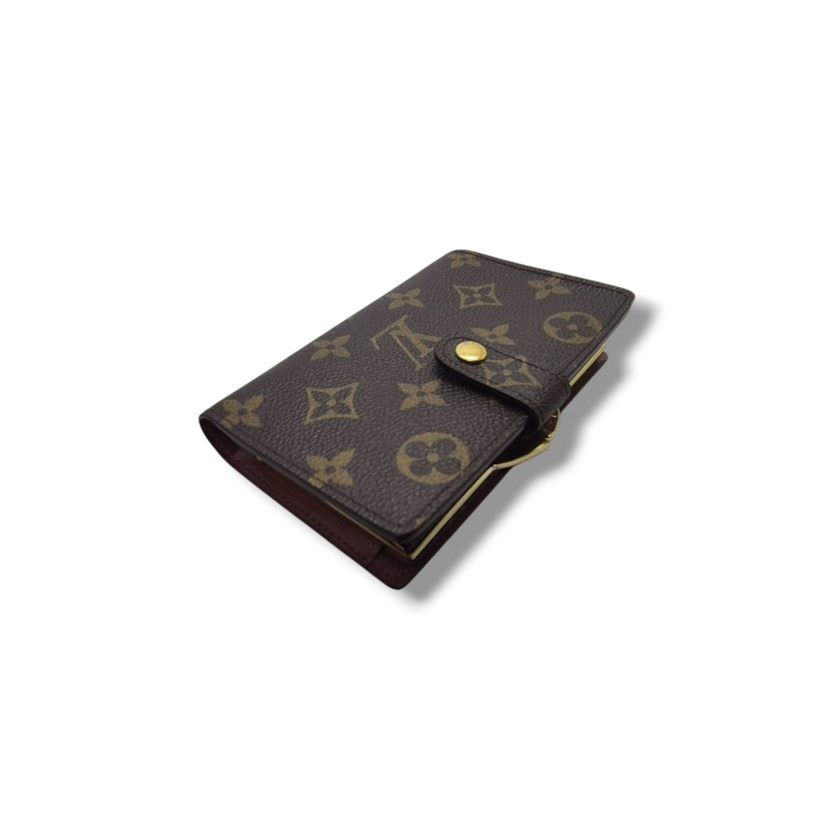Louis Vuitton French Compact Wallet Monogram Ghw