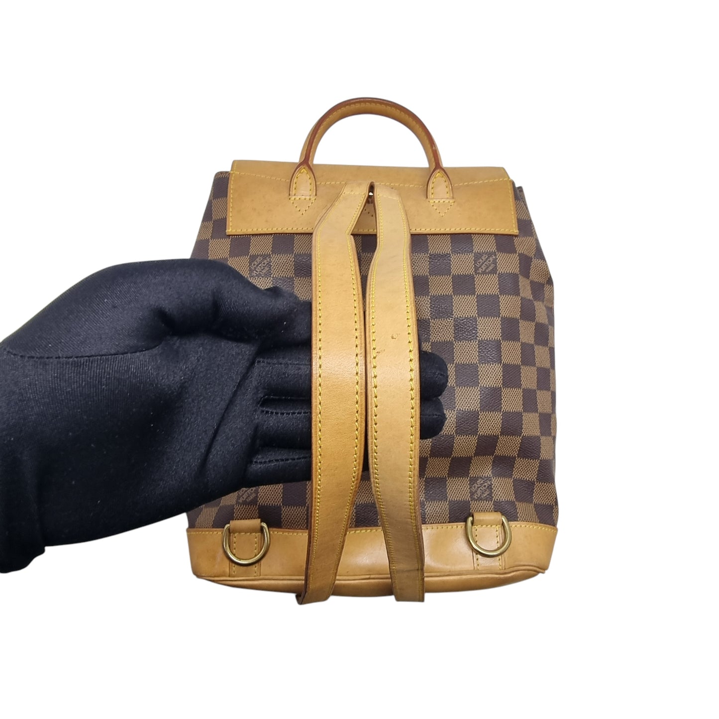 Louis Vuitton Soho Backpack Limited Edition Centenire Damier Ebene Ghw