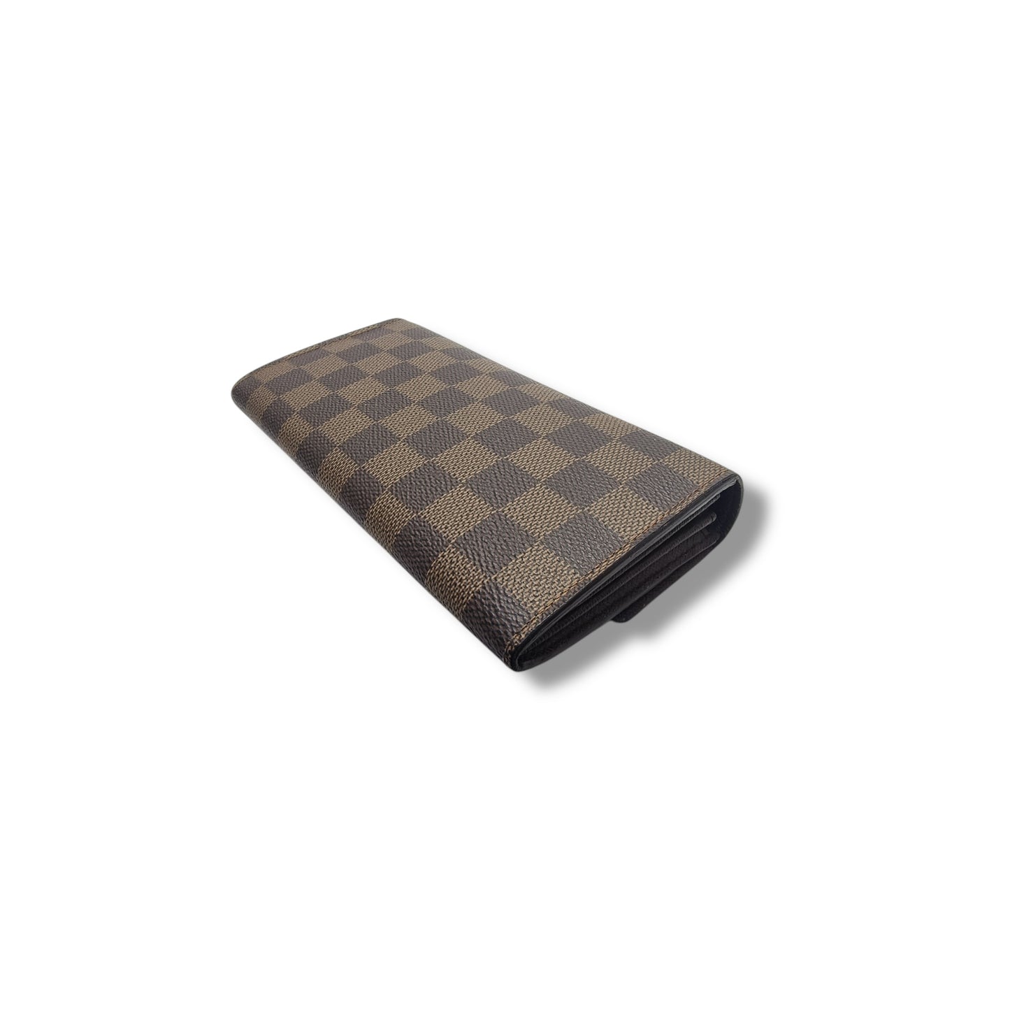Louis Vuitton Vintage Sarah Wallet Damier Ebene Ghw