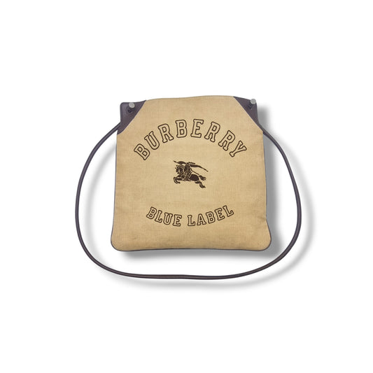 Blue Label Burberry Corduroy Crossbody Shw (Brown)