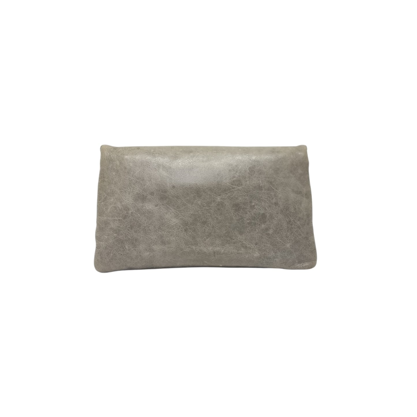 Balenciaga Giant 21 Envelope Clutch Lambskin Leather Shw (Grey)