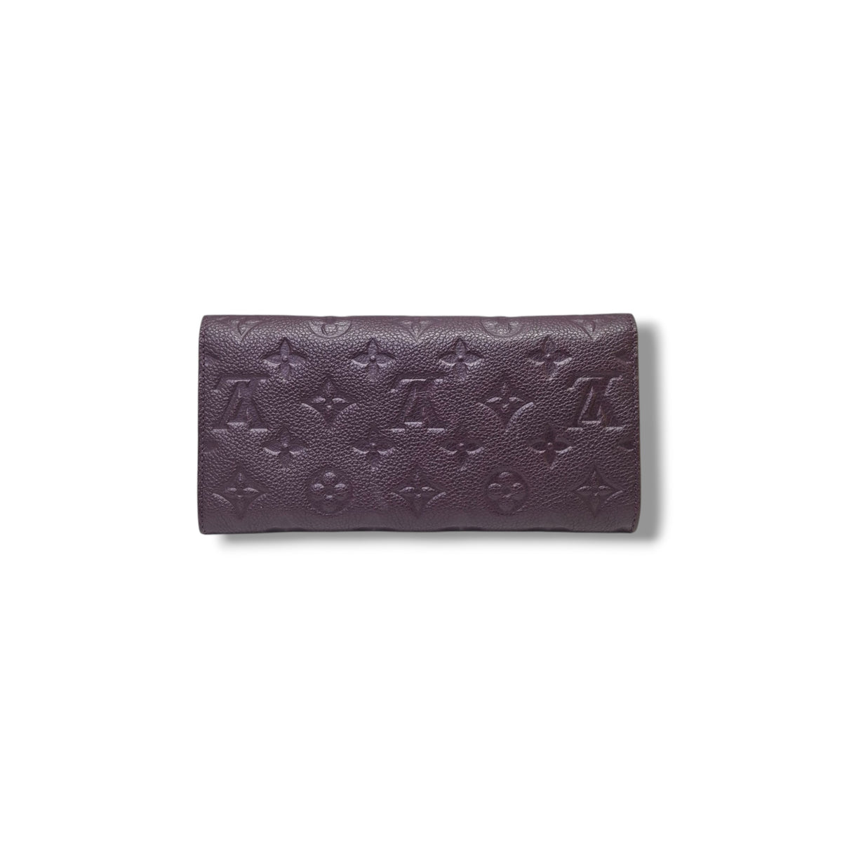 Louis Vuitton Curieuse Wallet Monogram Empriente Aube/Purple Ghw