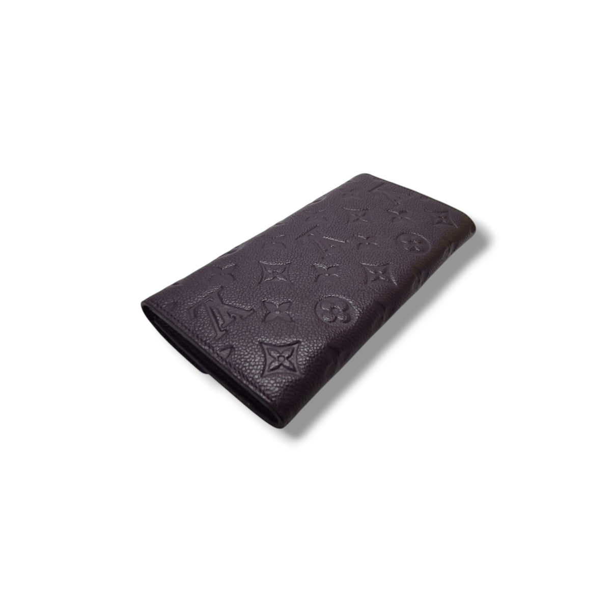 Louis Vuitton Curieuse Wallet Monogram Empriente Aube/Purple Ghw
