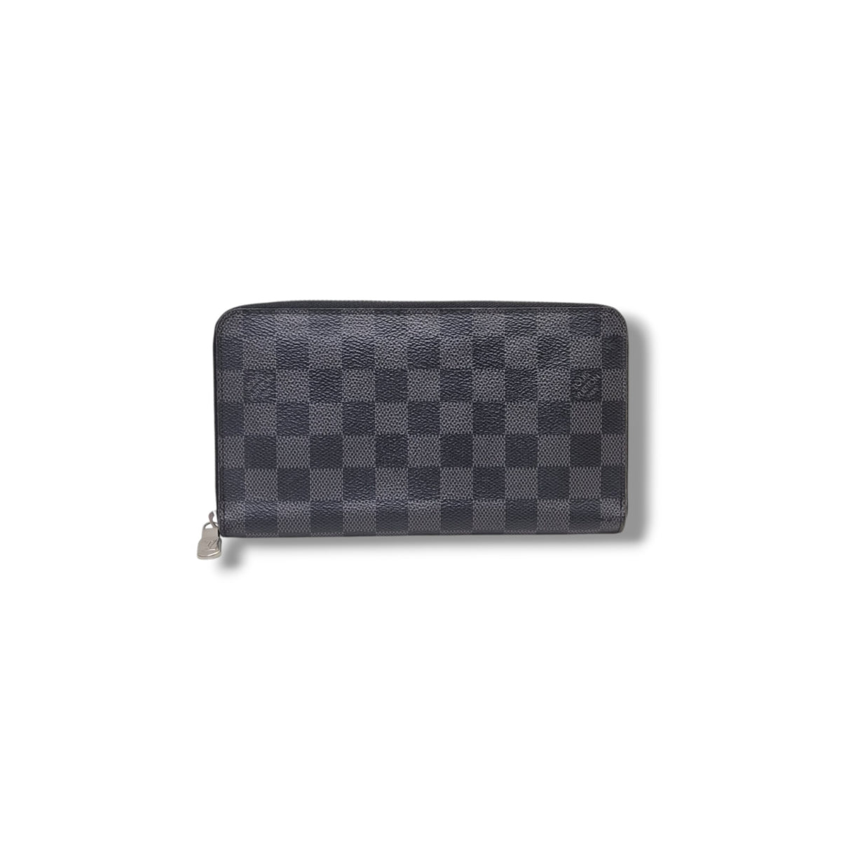 Louis Vuitton Zippy Organizer Wallet Damier Graphite Shw