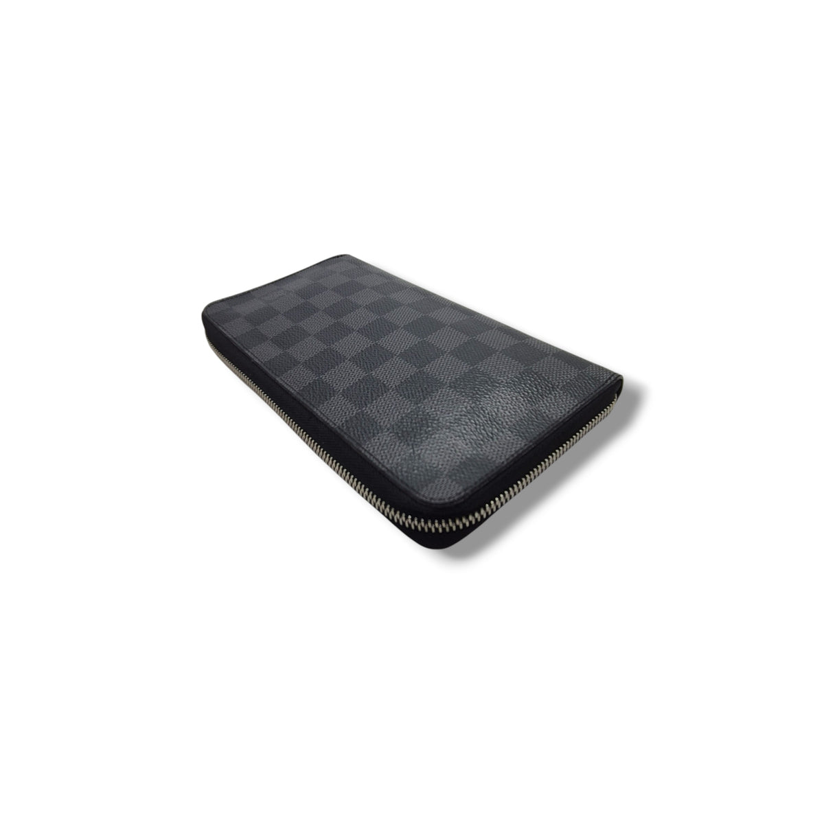 Louis Vuitton Zippy Organizer Wallet Damier Graphite Shw