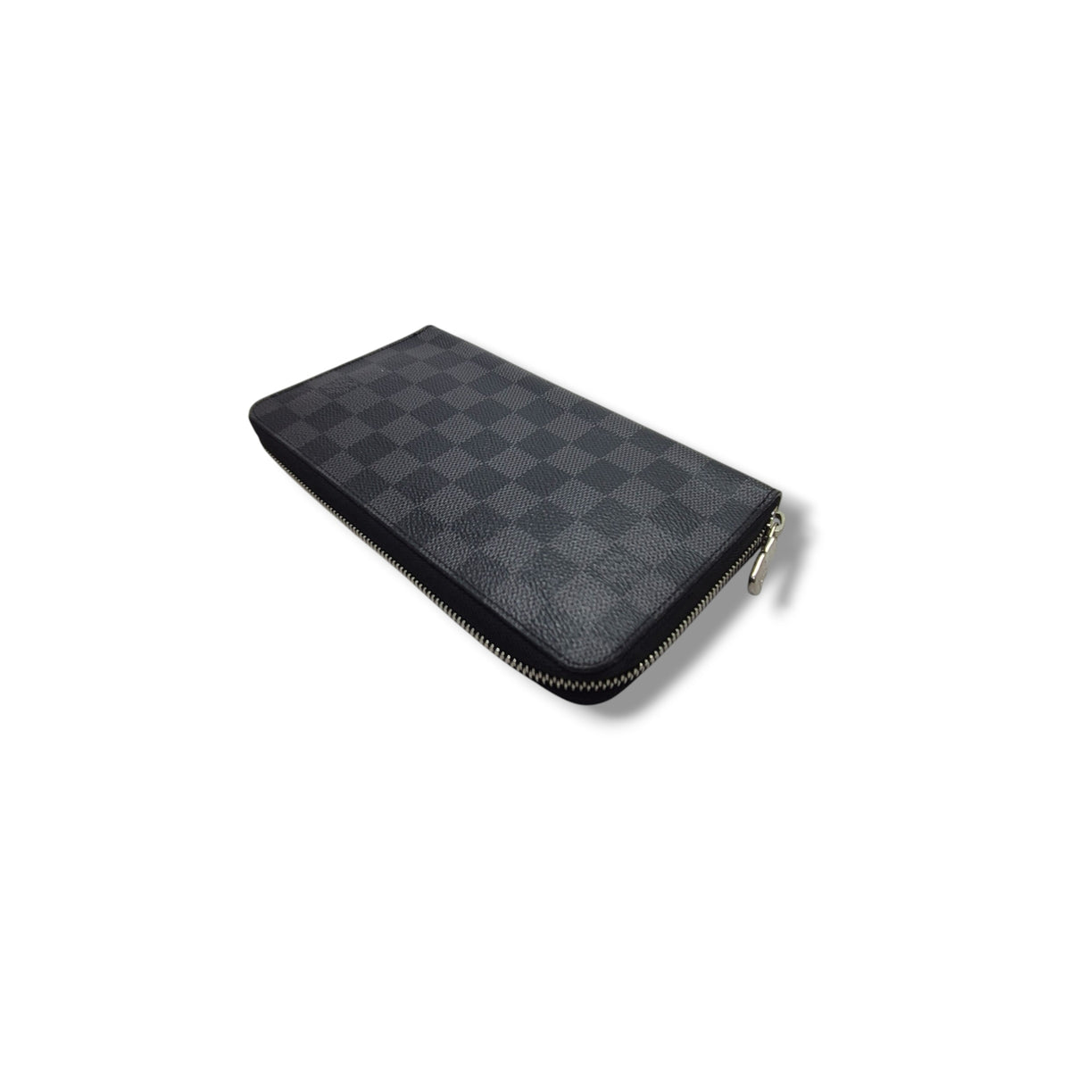 Louis Vuitton Zippy Organizer Wallet Damier Graphite Shw