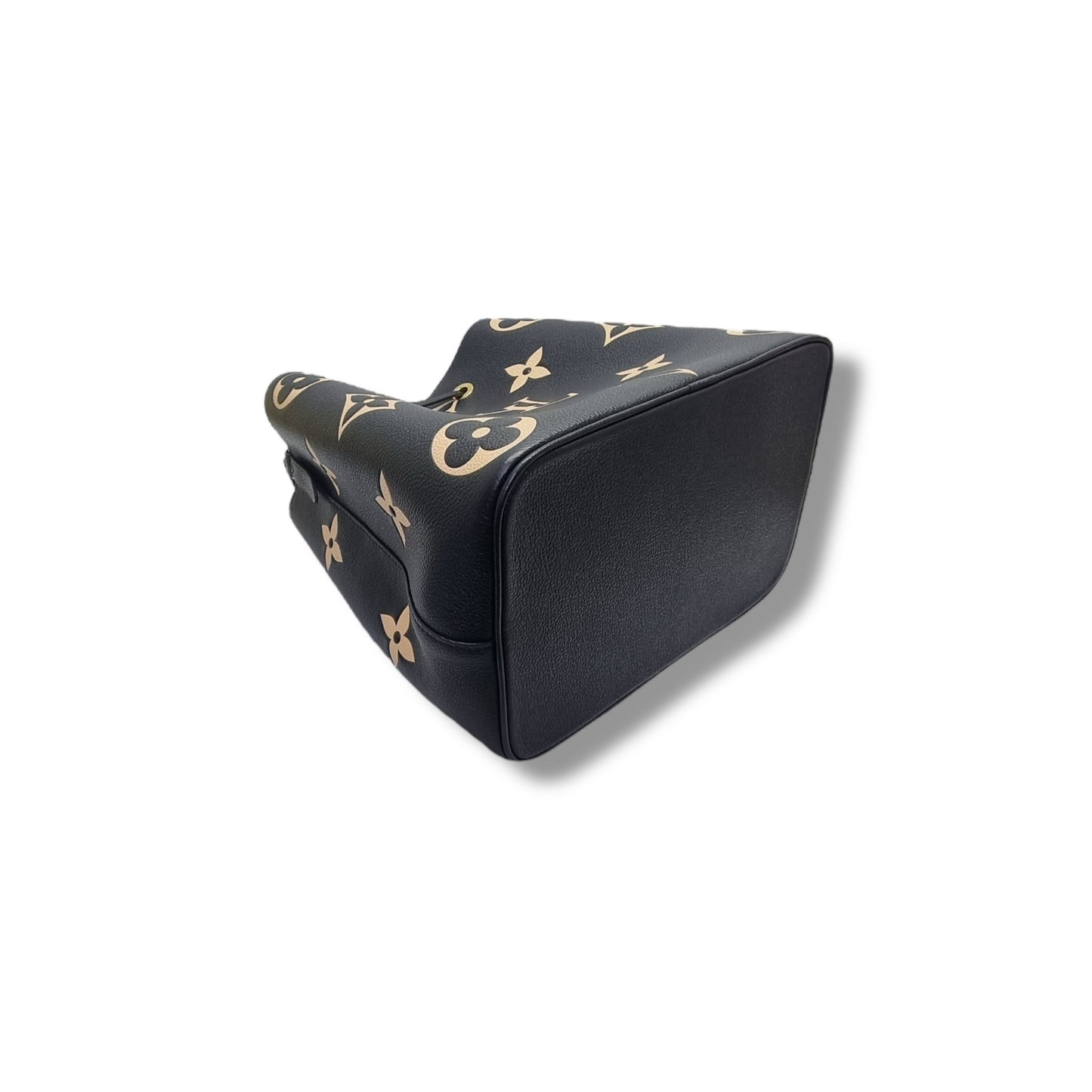 Louis Vuitton Neo Noe MM Bicolour Monogram Empriente Leather Ghw (Black/Beige)