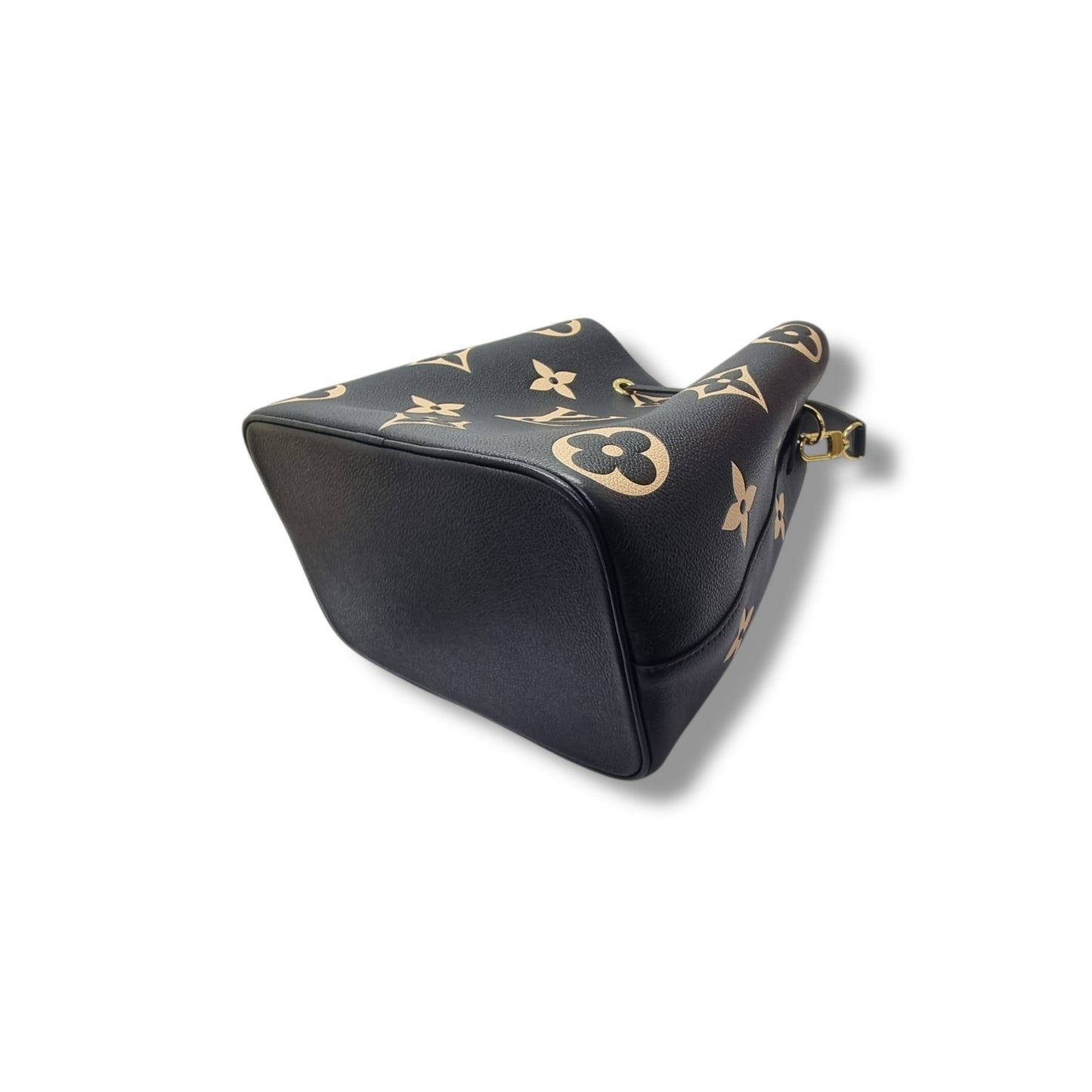 Louis Vuitton Neo Noe MM Bicolour Monogram Empriente Leather Ghw (Black/Beige)