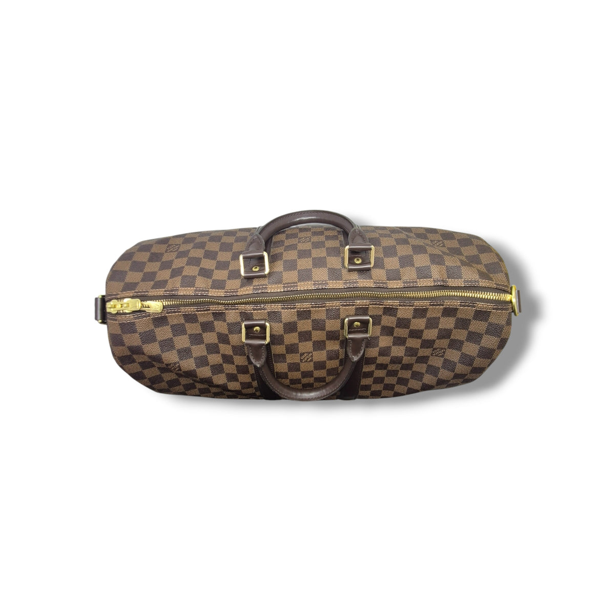 Louis Vuitton Keepall 45B Damier Ebene Ghw
