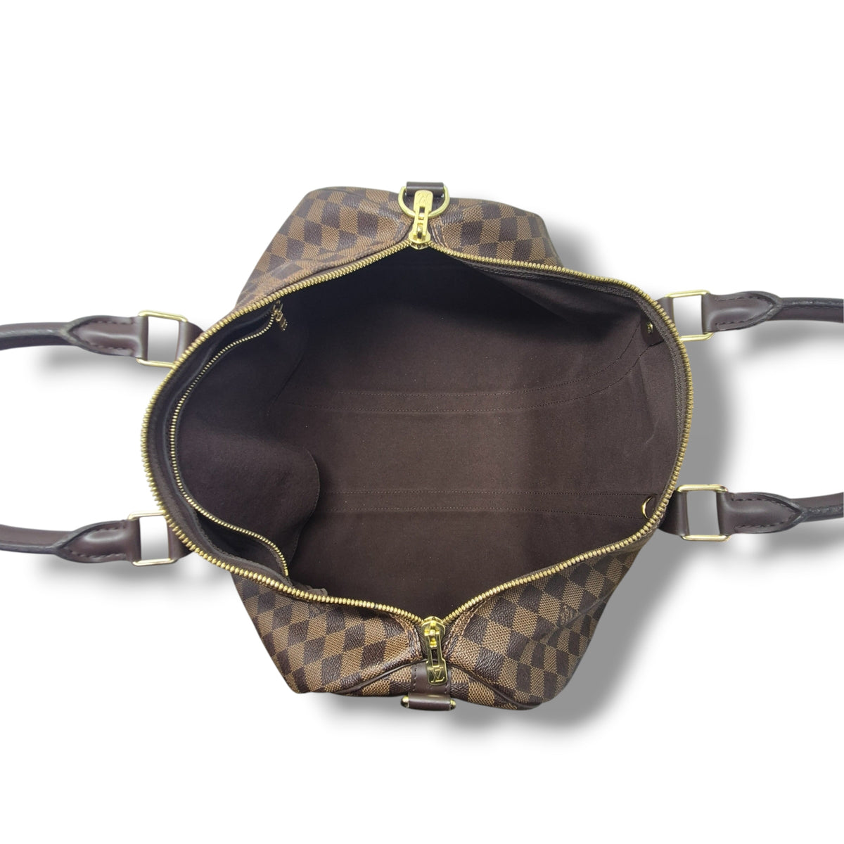 Louis Vuitton Keepall 45B Damier Ebene Ghw