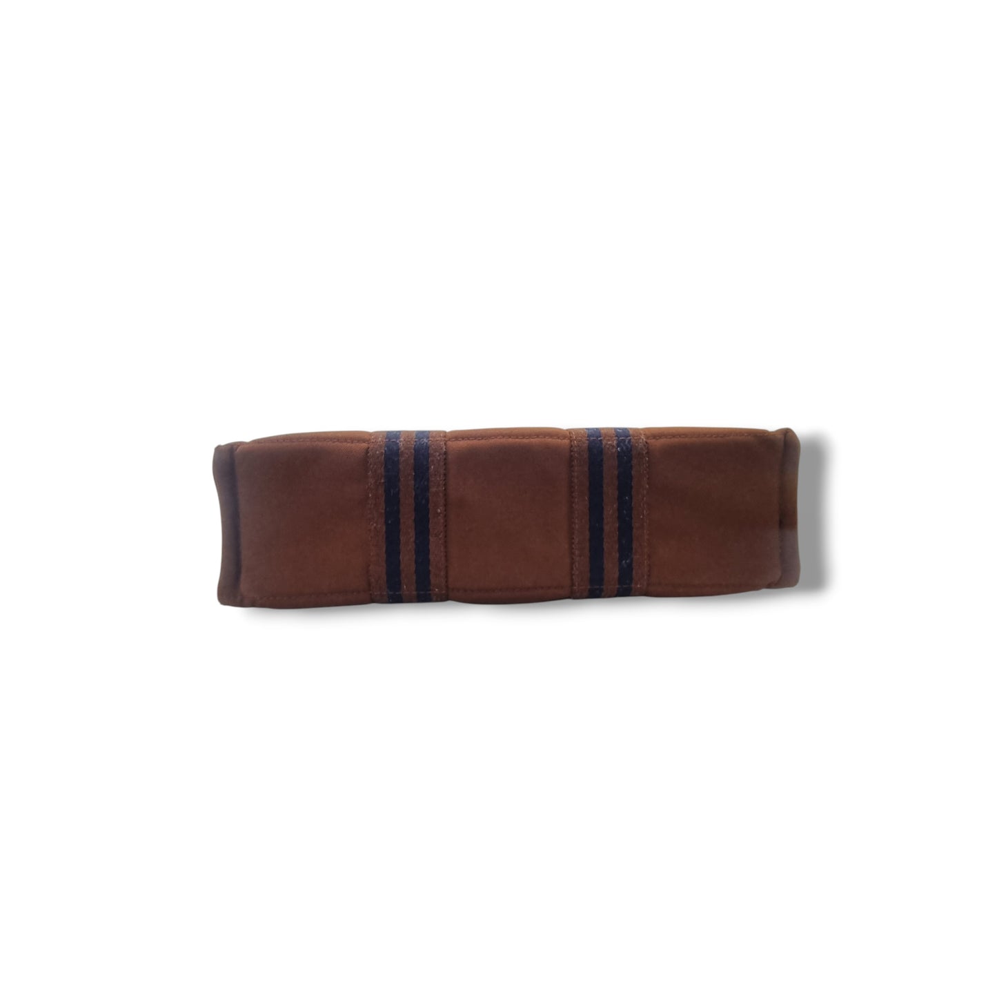 Hermes Fourre Tout PM Canvas Top Handle Phw (Brown)