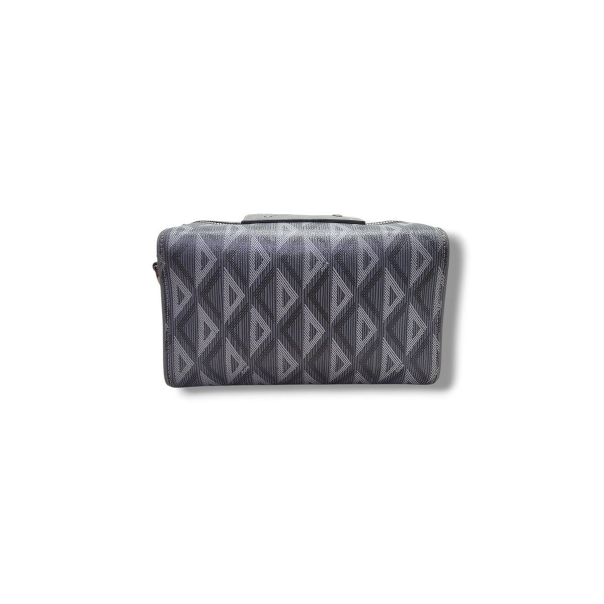Christian Dior Lingot 22 Diamond Coated Canvas Pouch Shw (Grey)