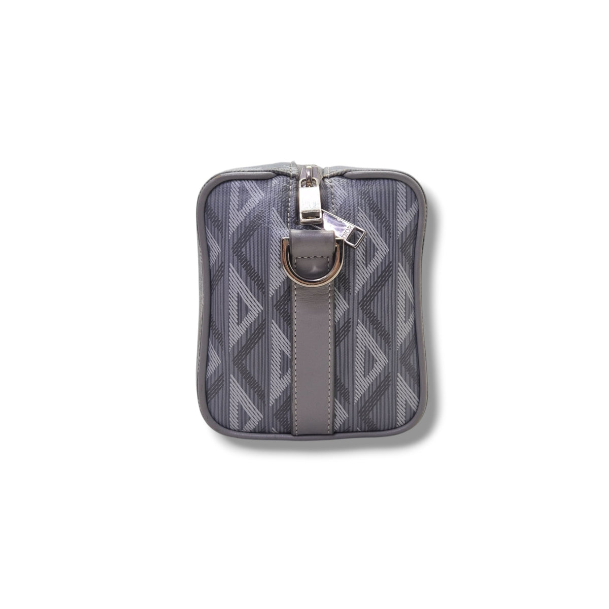 Christian Dior Lingot 22 Diamond Coated Canvas Pouch Shw (Grey)