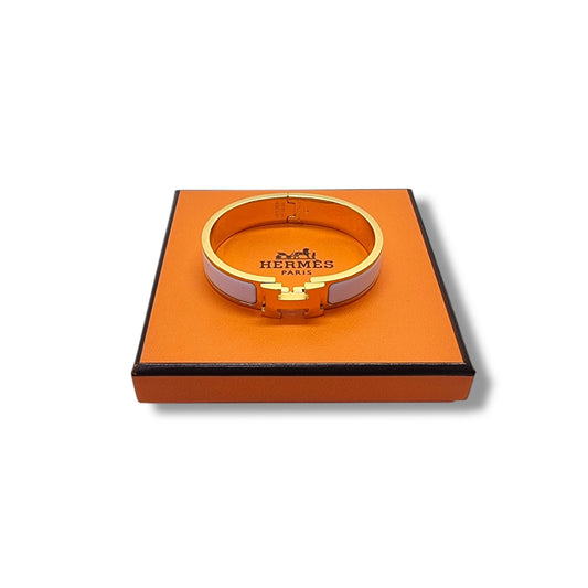Hermes Clic Clac H Bracelet PM Ghw (Blanc)