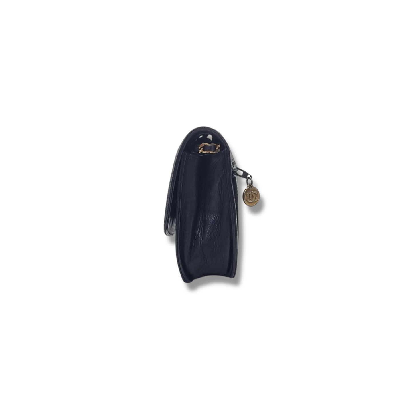 Chanel Vintage Wallet On Chain Caviar Ghw (Black)