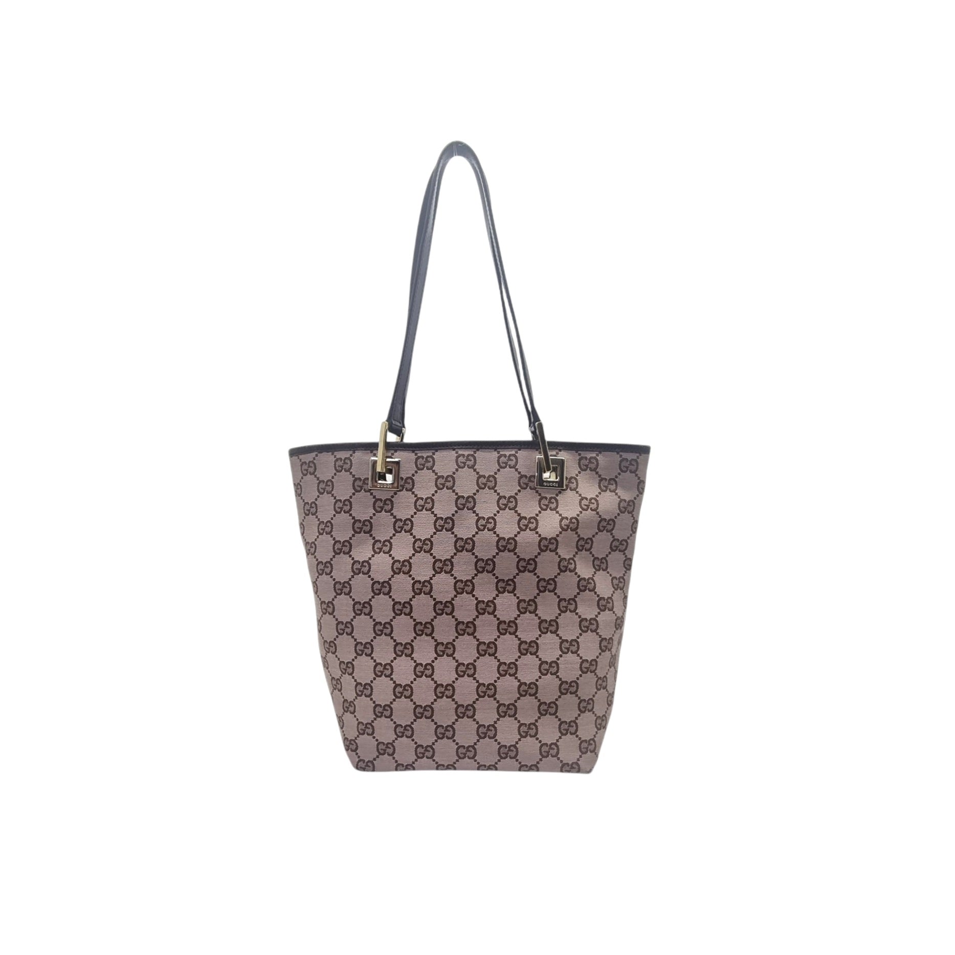 Gucci GG Canvas Shoulder Ghw (Brown)